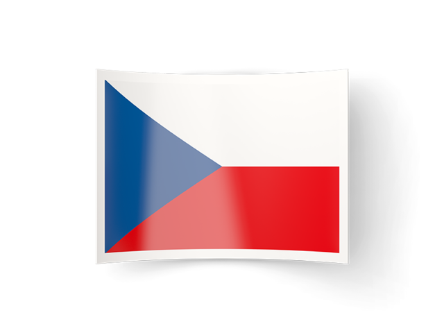 Bent icon. Download flag icon of Czech Republic at PNG format