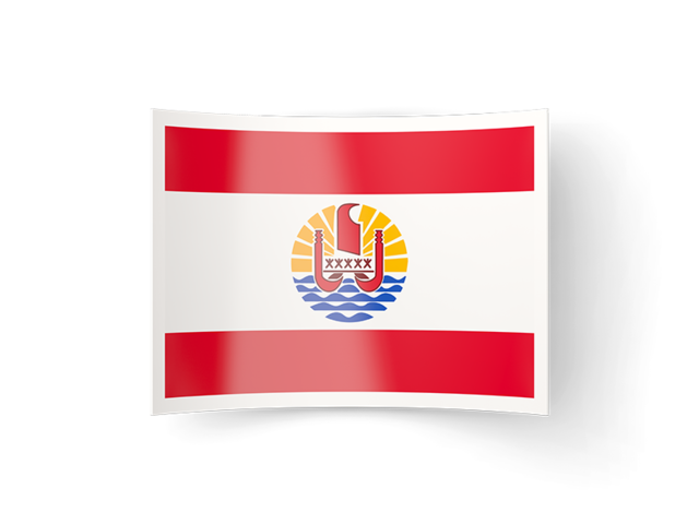 Bent icon. Download flag icon of French Polynesia at PNG format