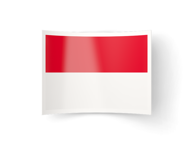 Bent icon. Download flag icon of Indonesia at PNG format