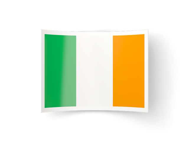 Bent icon. Download flag icon of Ireland at PNG format