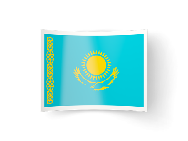 Bent icon. Download flag icon of Kazakhstan at PNG format