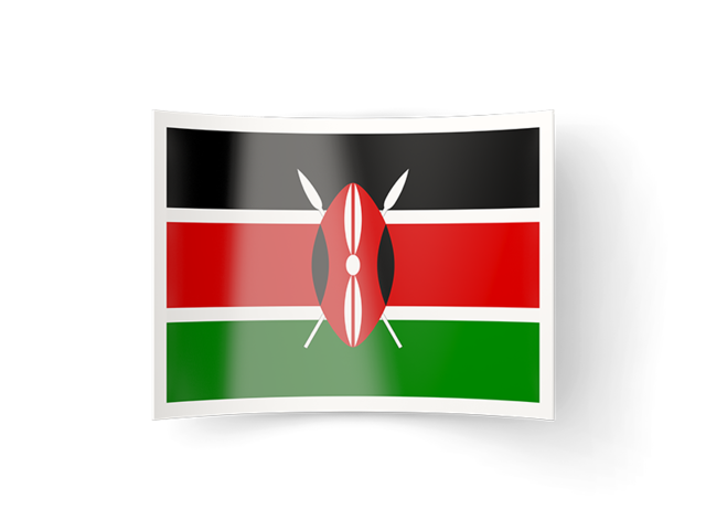 Bent icon. Download flag icon of Kenya at PNG format