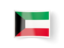 Kuwait. Bent icon. Download icon.