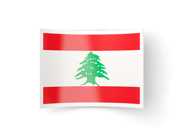 Bent icon. Download flag icon of Lebanon at PNG format