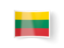Lithuania. Bent icon. Download icon.