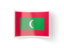 Maldives. Bent icon. Download icon.