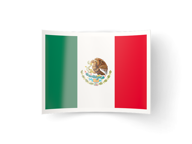 Bent icon. Download flag icon of Mexico at PNG format