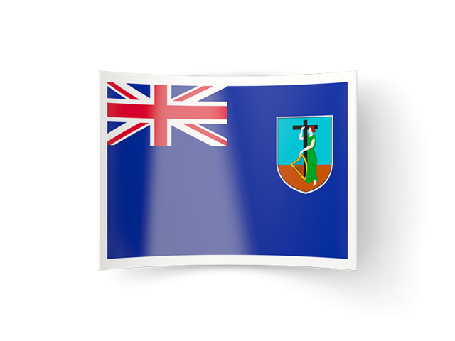 Bent icon. Download flag icon of Montserrat at PNG format