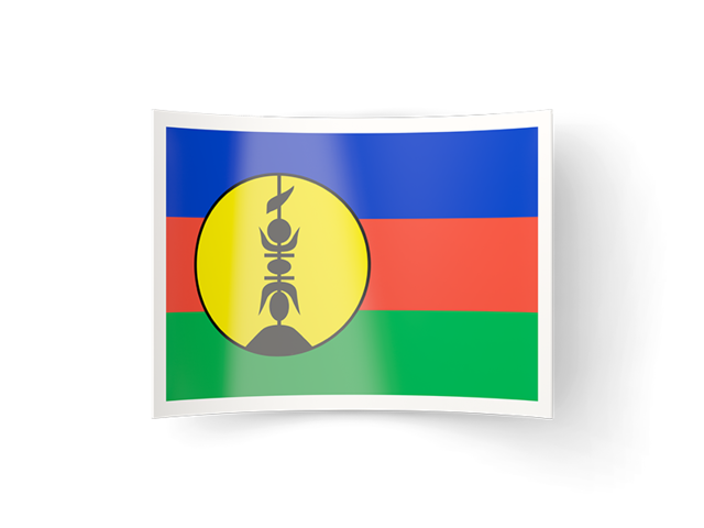 Bent icon. Download flag icon of New Caledonia at PNG format
