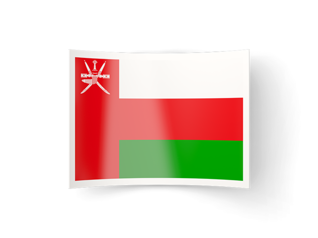 Bent icon. Download flag icon of Oman at PNG format