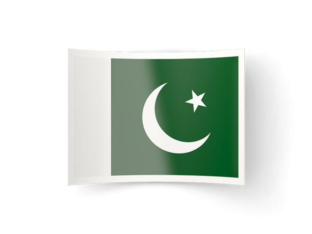 Bent icon. Download flag icon of Pakistan at PNG format