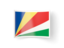 Seychelles. Bent icon. Download icon.