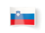 Slovenia. Bent icon. Download icon.