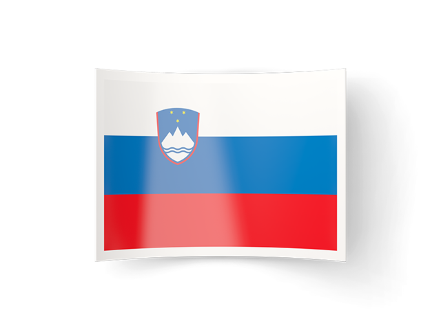 Bent icon. Download flag icon of Slovenia at PNG format