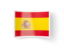 Spain. Bent icon. Download icon.