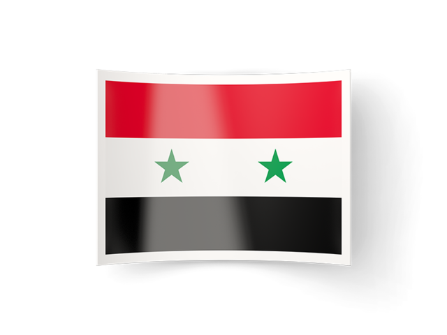 Bent icon. Download flag icon of Syria at PNG format