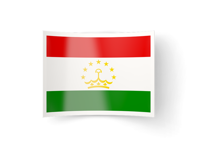 Bent icon. Download flag icon of Tajikistan at PNG format