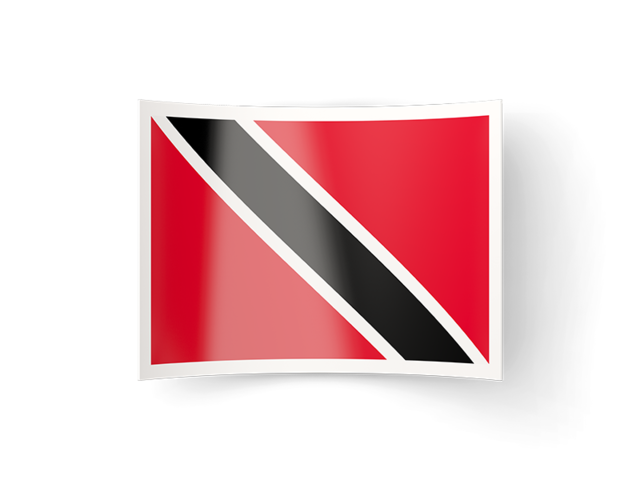 Bent icon. Download flag icon of Trinidad and Tobago at PNG format