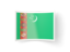 Turkmenistan. Bent icon. Download icon.