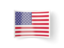 United States of America. Bent icon. Download icon.