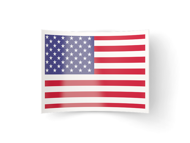 Bent icon. Download flag icon of United States of America at PNG format