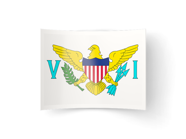 Bent icon. Download flag icon of Virgin Islands of the United States at PNG format