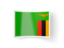 Zambia. Bent icon. Download icon.