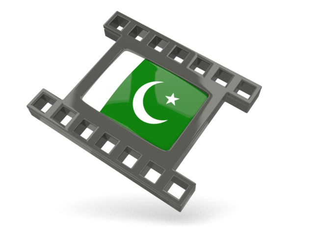 Black movie icon. Download flag icon of Pakistan at PNG format