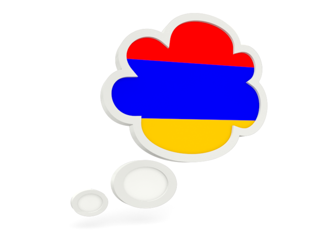 Bubble icon. Download flag icon of Armenia at PNG format