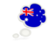 Australia. Bubble icon. Download icon.