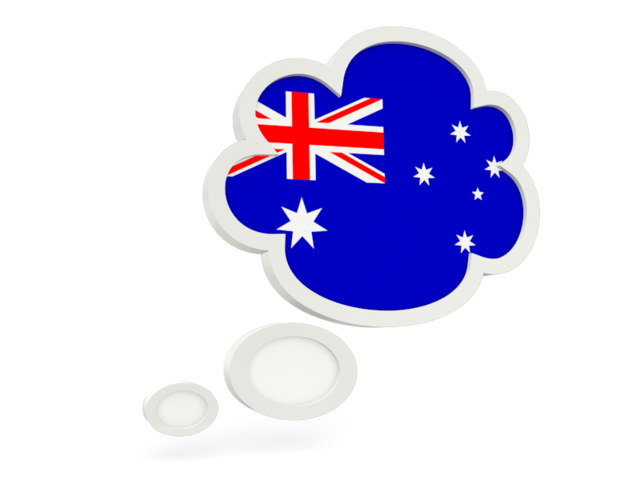Bubble icon. Download flag icon of Australia at PNG format