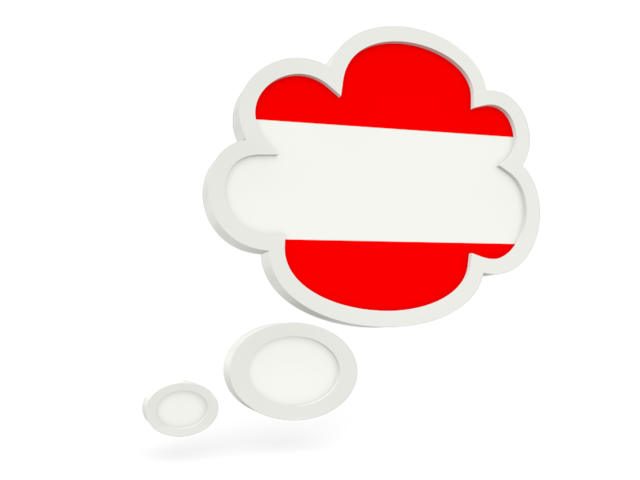 Bubble icon. Download flag icon of Austria at PNG format