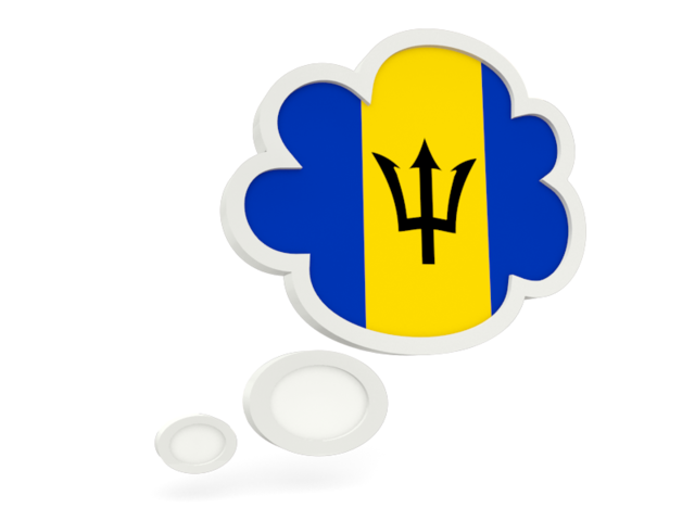 Bubble icon. Download flag icon of Barbados at PNG format