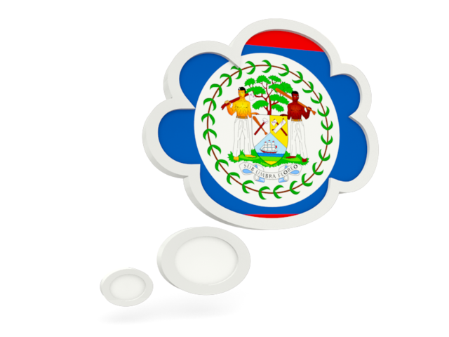 Bubble icon. Download flag icon of Belize at PNG format