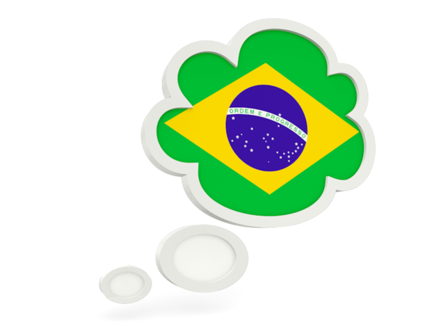 Bubble icon. Download flag icon of Brazil at PNG format