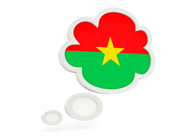 Bubble icon. Download flag icon of Burkina Faso at PNG format