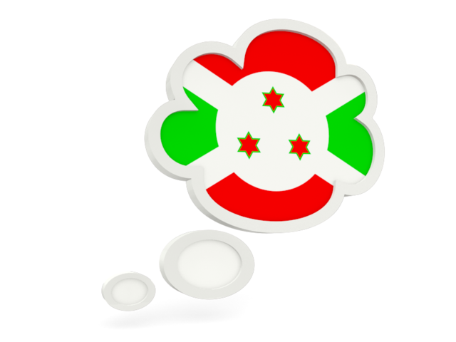 Bubble icon. Download flag icon of Burundi at PNG format