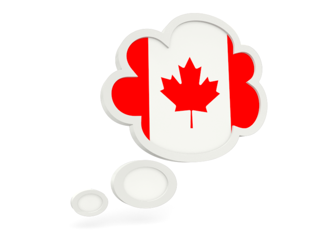 Bubble icon. Download flag icon of Canada at PNG format