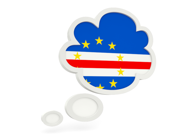 Bubble icon. Download flag icon of Cape Verde at PNG format