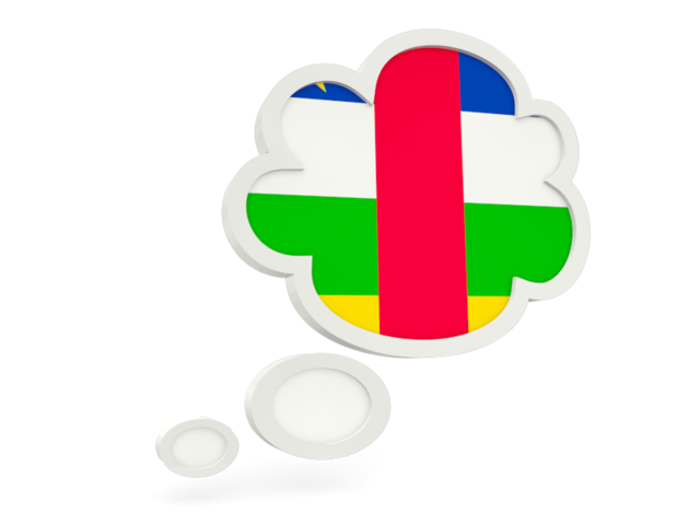 Bubble icon. Download flag icon of Central African Republic at PNG format