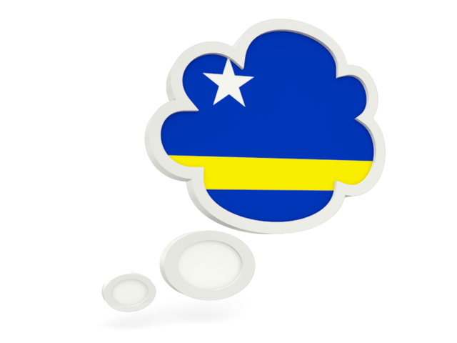 Bubble icon. Download flag icon of Curacao at PNG format