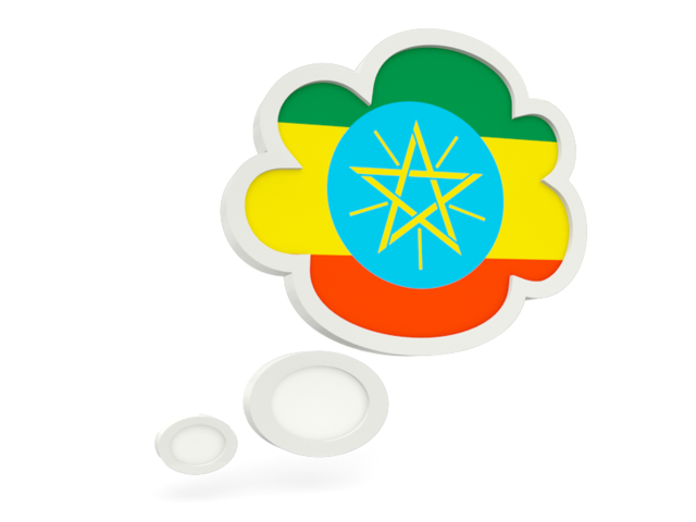 Bubble icon. Download flag icon of Ethiopia at PNG format