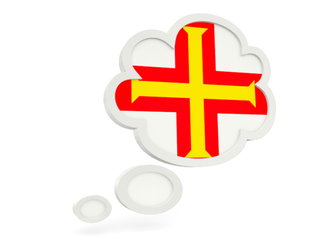 Bubble icon. Download flag icon of Guernsey at PNG format