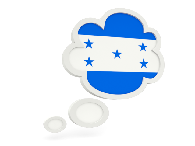Bubble icon. Download flag icon of Honduras at PNG format