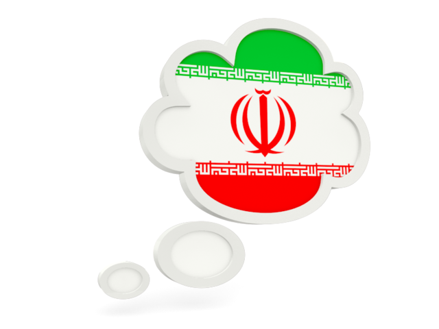 Bubble icon. Download flag icon of Iran at PNG format