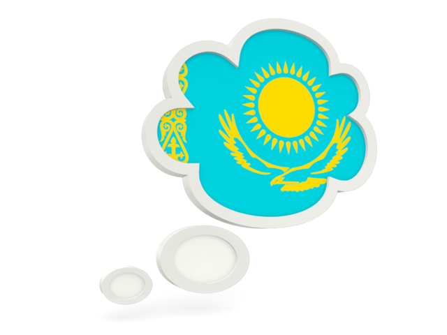 Bubble icon. Download flag icon of Kazakhstan at PNG format