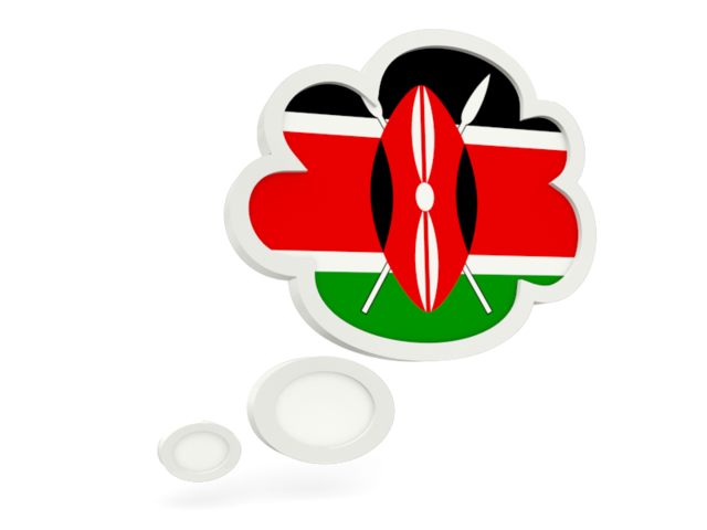 Bubble icon. Download flag icon of Kenya at PNG format