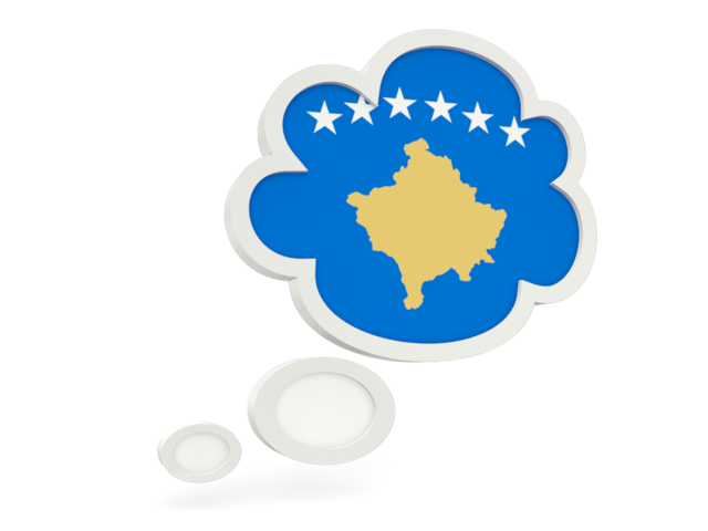 Bubble icon. Download flag icon of Kosovo at PNG format