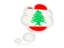 Lebanon. Bubble icon. Download icon.