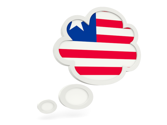 Bubble icon. Download flag icon of Liberia at PNG format